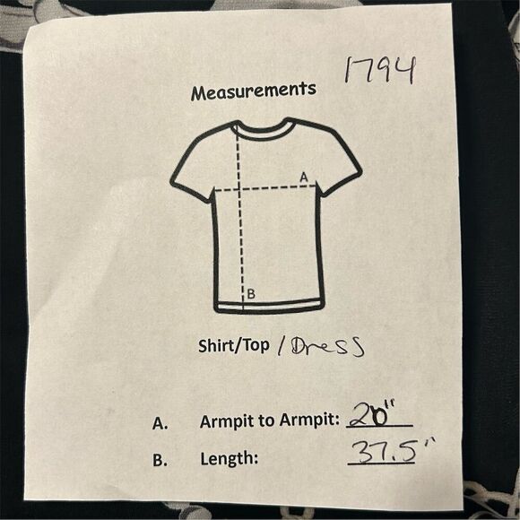 White House Black Market Women's Blouson Dress S Chain Link Print Black - Picture 16 of 16